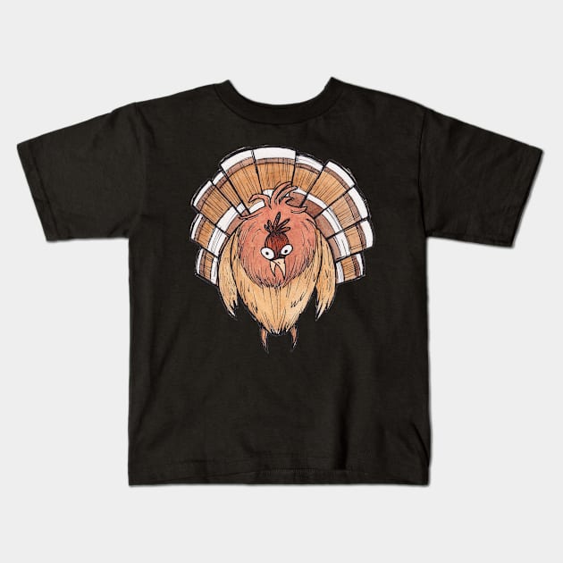 Gobbler Don't Starve Fanart Kids T-Shirt by Myrtille-chan